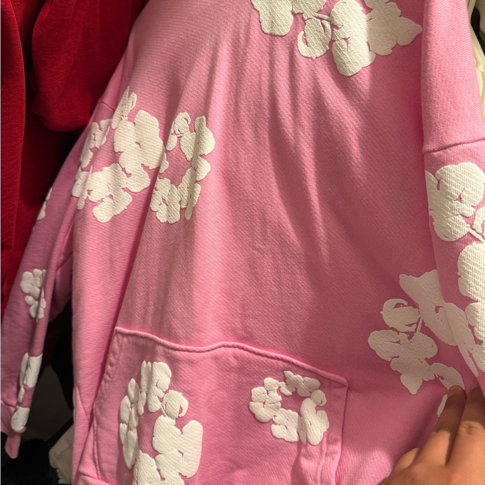 Floral Pink Hoodie